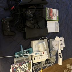 X box,4WII, Play Station 360