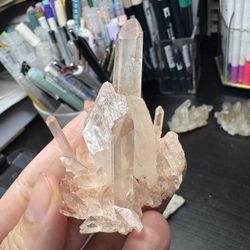 Crystal clusters all 6 for A Low Price raw mineral