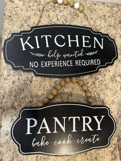 Kitchen Signs
