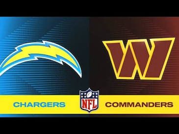 Washington Commanders At Los Angeles Chargers Sofi Stadium