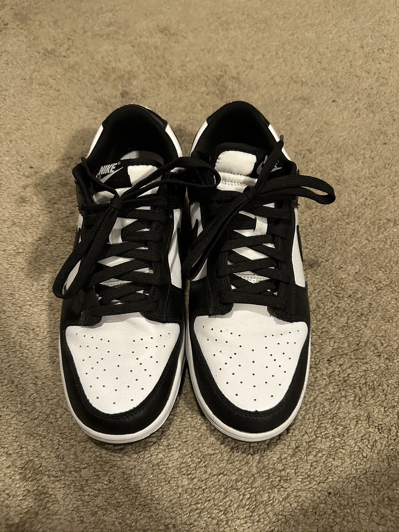Panda Dunks Size 10.5
