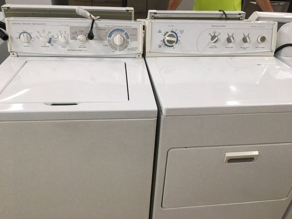 KitchenAid Heavy Duty Washer and KitchenAid Heavy Duty Super Capacity