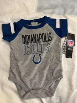 Indianapolis Colts babies onesie 3-6 mon.