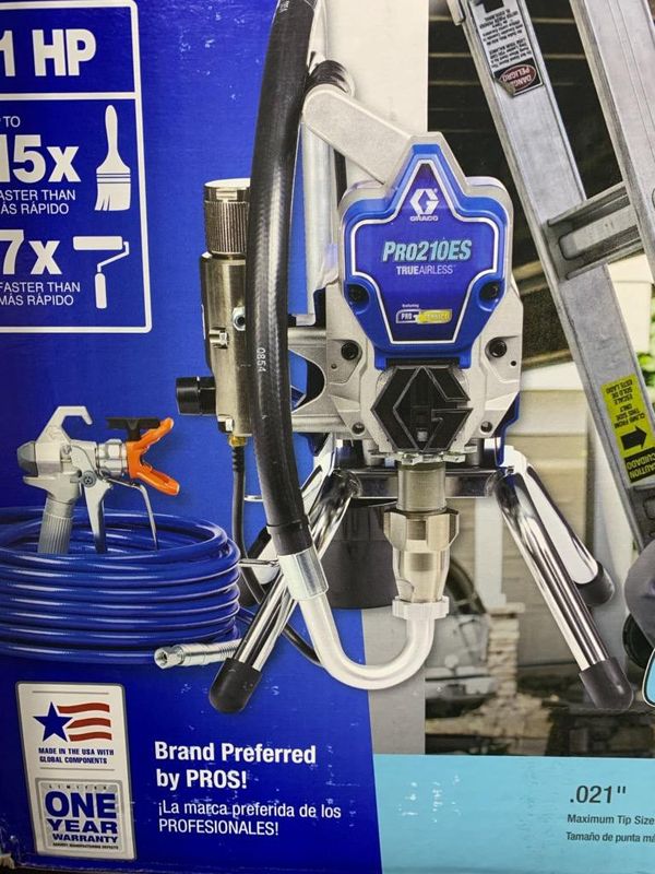 GRACO PRO210ES AIRLESS PAINT SPRAYER COMMERCIAL GRADE BRAND NEW for ...