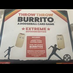 Throw Throw Burrito A Dodgeball Card Game 