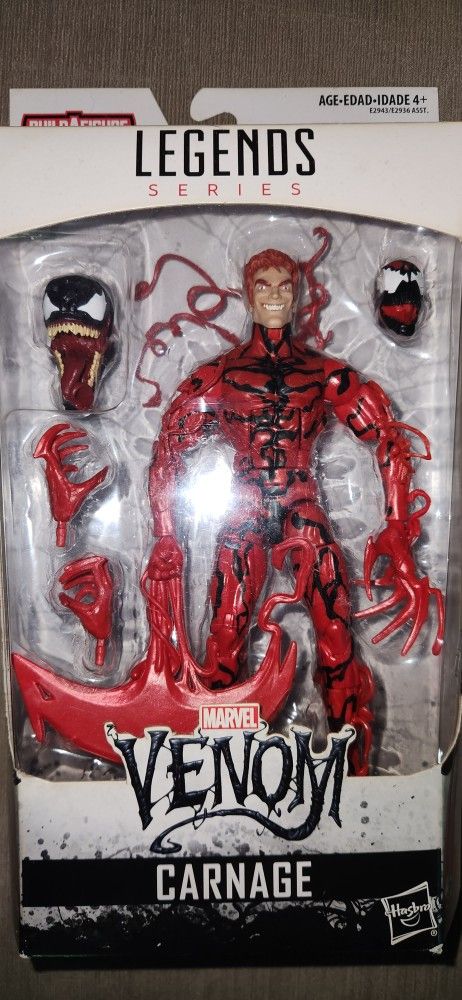 Marvel Legends Spiderman Maximum Carnage Monster Venom Baf