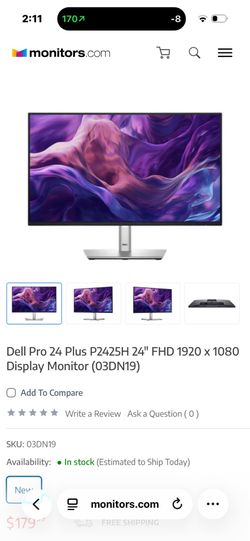 Dell monitors
