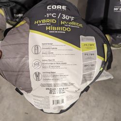 30° Core Sleeping bags - Excellent Condition 