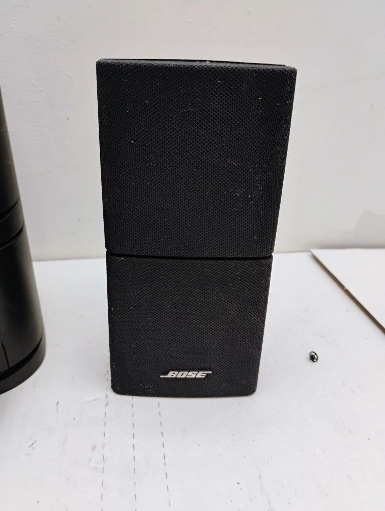 Bose Jewel Acoustic mass Double Cube Speakers