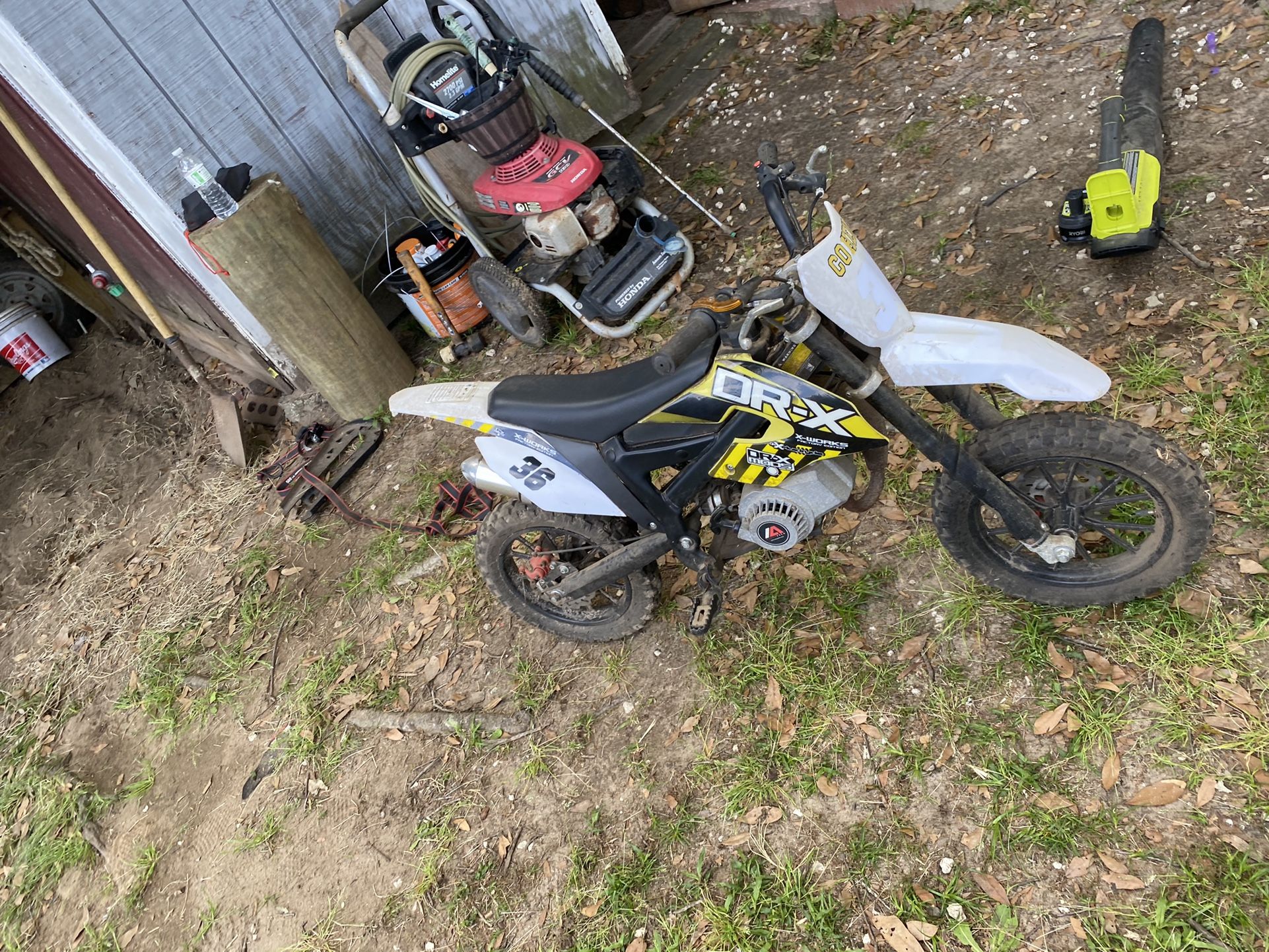 drx 50cc dirt bike