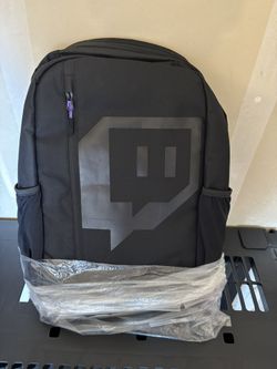 Twitch Black Backpack