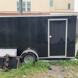 Preowned enclosed trailers for sale different sizes $4,000-$10,000 Location Lake Worth