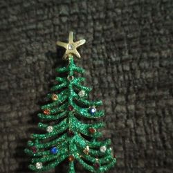 Vintage Holiday Brooch