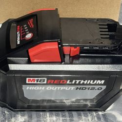 MILWAUKEE BRAND NEW 18V M18 12.0AH HIGH OUTPUT 