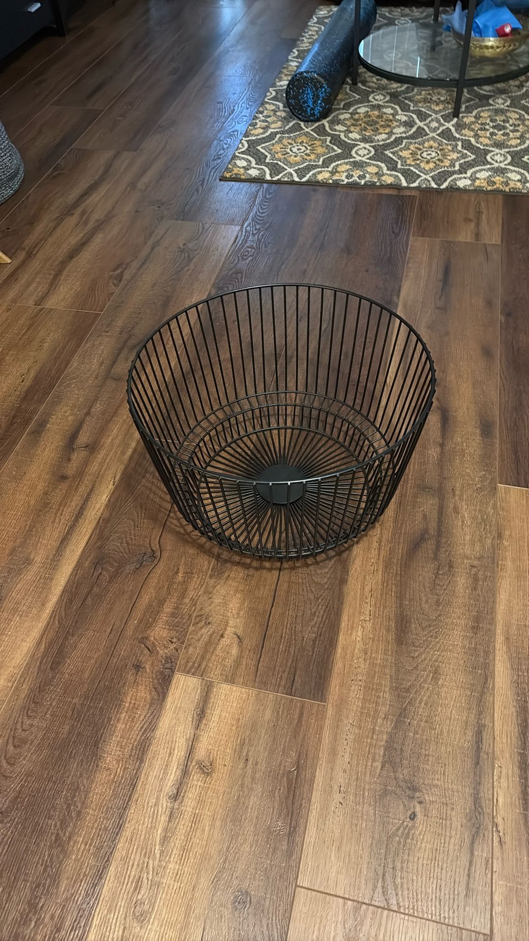 Black Metal Basket