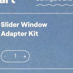 July AC Air Conditioner Sliding Window Adapter Kit