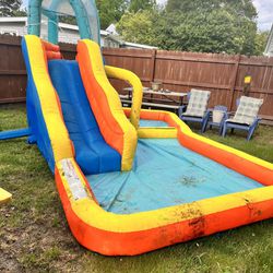 Inflatable Water Slide with Pump