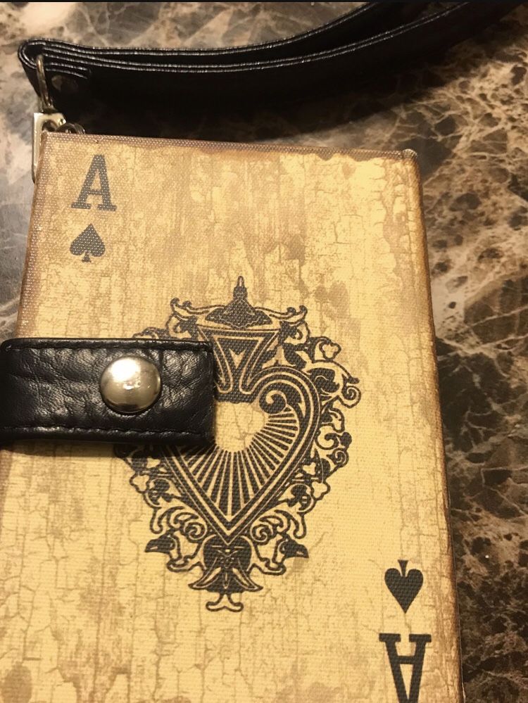 Antique Box With Small Mirror