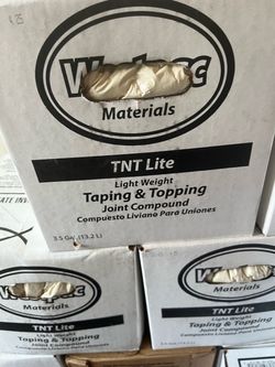 Taping mud $7 each box