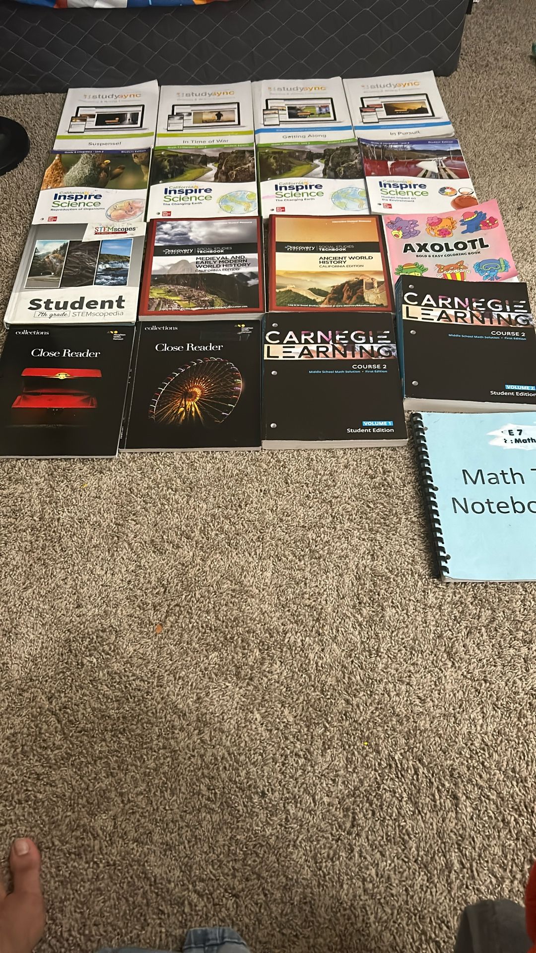 17 Books  Per book $1