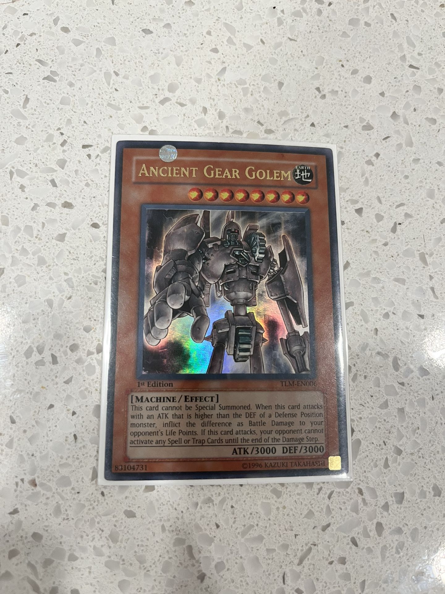 Ancient Gear Golem 1st EditionTLM-EN006