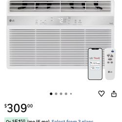 Brand New In Window AC Unit LG 8000BTU