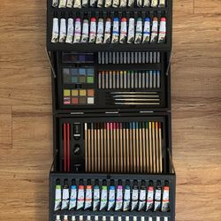 Art Supplies Case Kit