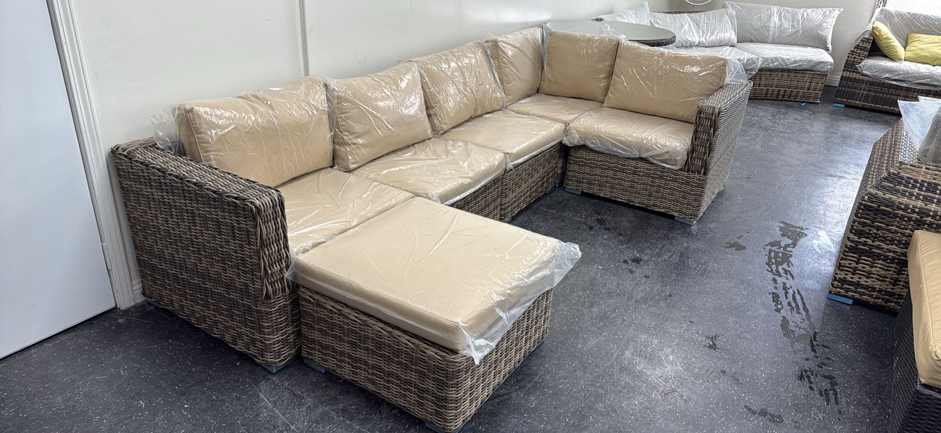 Patio Furniture Aluminum Welded Structure 