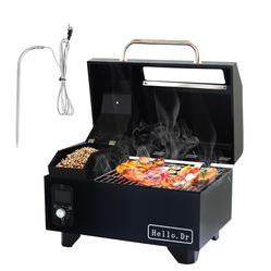 Portable Wood Pellet Grills 900°F