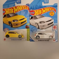 Hot Wheels-' 99 Honda Civic  Type R (EK9)