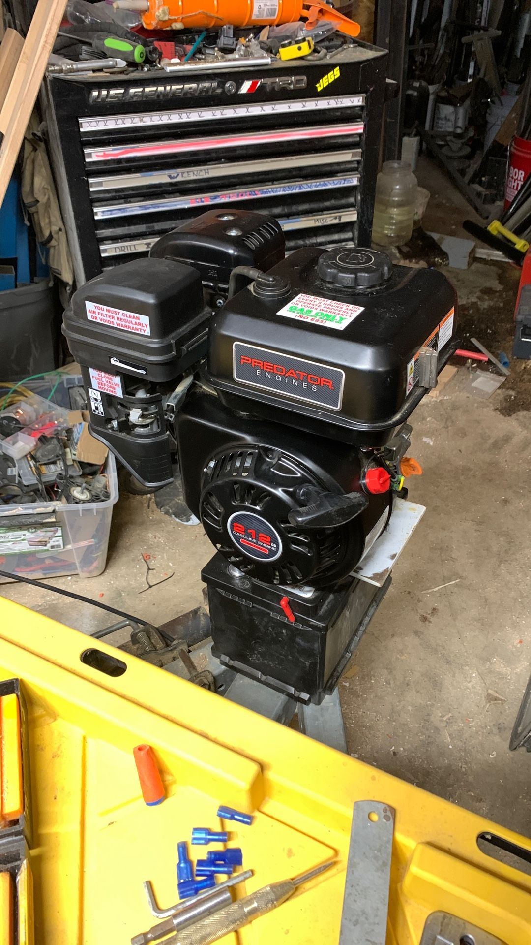212cc Horizontal Shaft Gas Engine. Brand New + Gx160