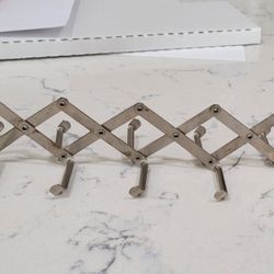 Vintage Wall Mount Belt, Scarf, Tie Holder Rack