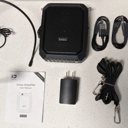 Voice Amplifier With Wired Headset