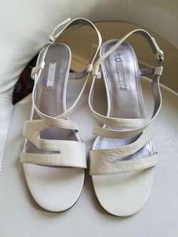 Leather Wedge Sandals