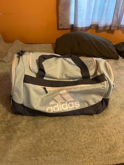 Light Blue Adidas Duffel Bag