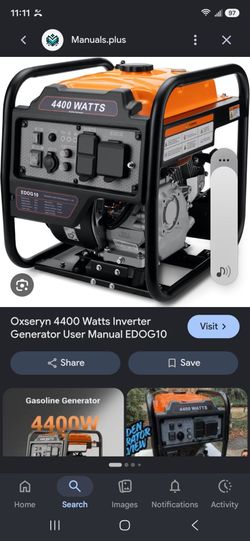 4400 watt Efurden generator
