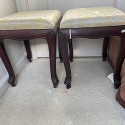 Asian Wooden Stools