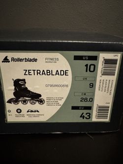 Zetrablade Rollerblades Like New