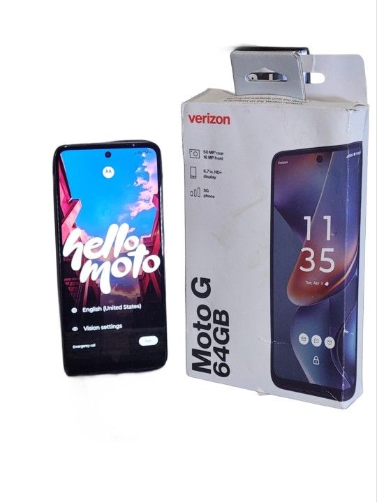 NEW VERIZON 64GB  MOTOROLA MOTO G