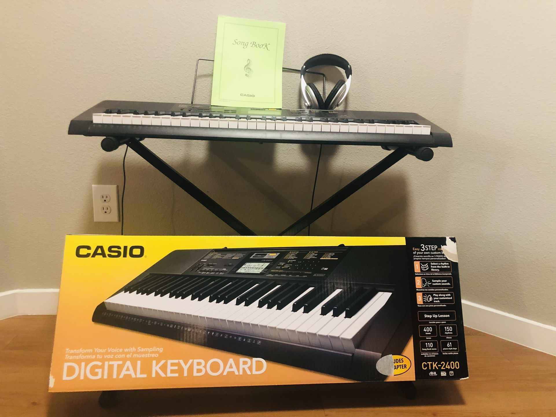 Casio CTK-2400 61-key Portable Keyboard