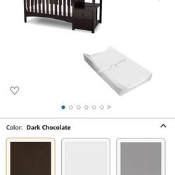Full Size Crib/changing Table