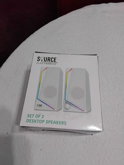 Source Electronics Desktop Speakers Set of 2