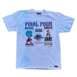 Vintage 1995 NCAA Final Four Basketball Championship Shirt Size Large UCLA