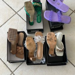 Women 8 Shoes. Take All For $25 