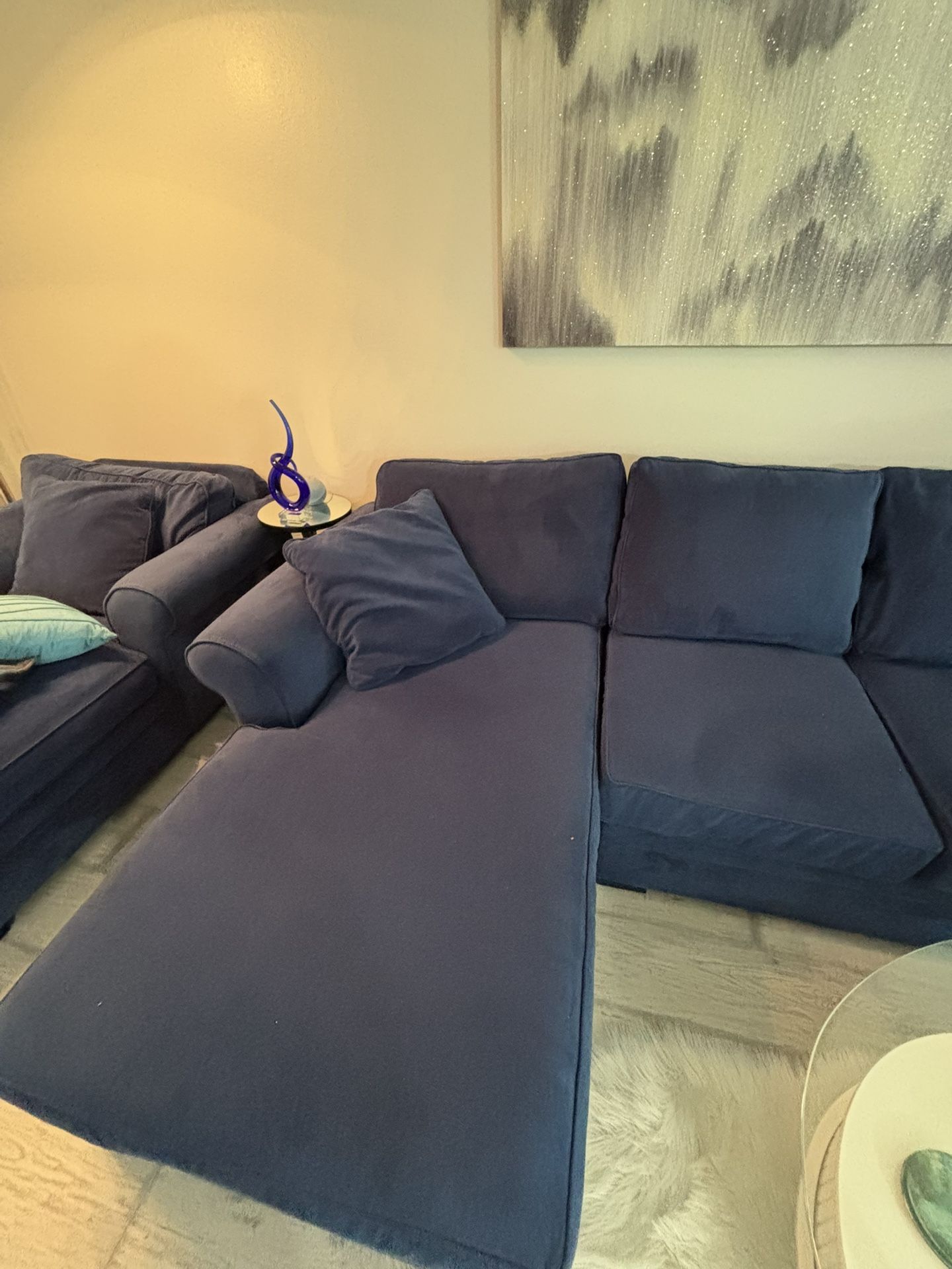Sectional Couch and Lounger