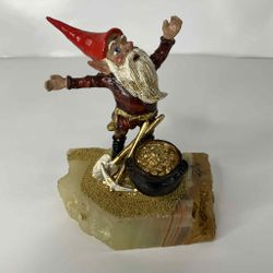 Vintage 1979/1980 Ron Lee Signed Gnome Metal Stone Figure - $40 EACH - YOU PICK