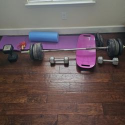Workout Equipment (Prices for each below)