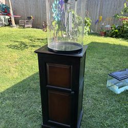 10 Gallon Round Fish Tank With Choice Of Stand