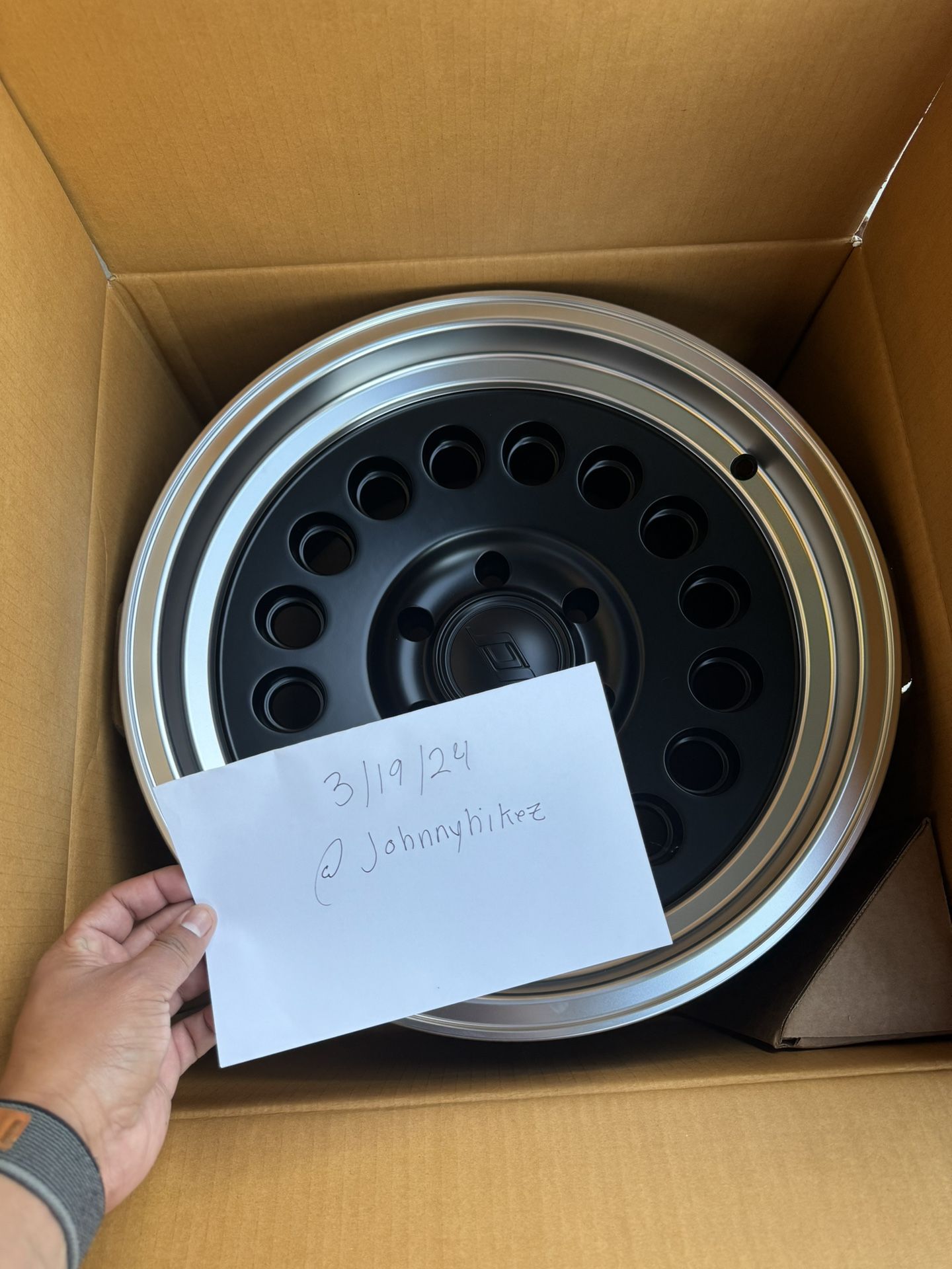 17x8.5 -10mm Matte Black w/Machined Lip FA16 Stealth Custom Series Wheels for Toyota 4Runner/Tacoma