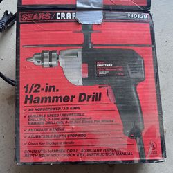 1/2” Hammer Drill 